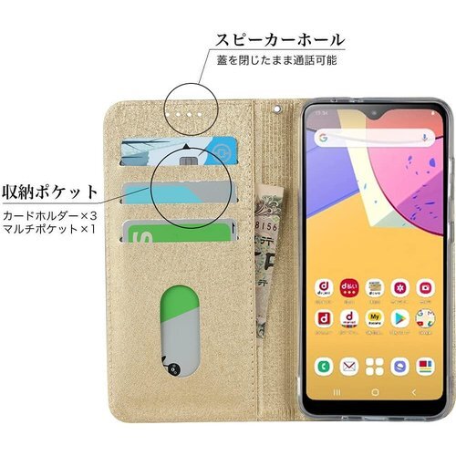 Ymobile android one S3 ケース ド 機能 軽量 超薄型 耐摩擦 選べる5色 - ゴールド 623_画像3