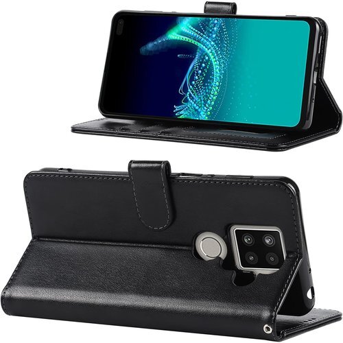 Pelanty for AQUOS Sense4 Pl スマホケース 全面保護カバー 軽量薄型 耐衝撃 ブラック 1459_画像3