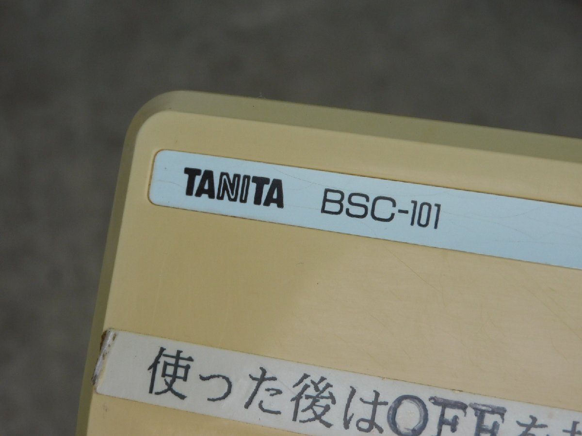 [ рабочий товар / бесплатная доставка ]TANITA BSC-101 цифровой шт. измерение 60kg 0 из 30kg до 20g/30kg из 60kg до 50g б/у батарейка только . использование 