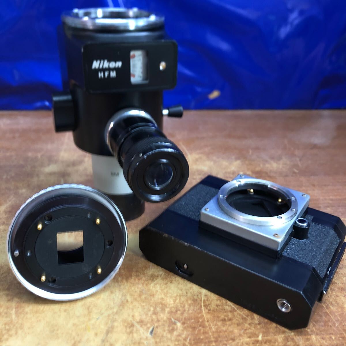Nikon/ニコン M-35FA / HFM 顕微鏡 カメラ ボディ _画像6