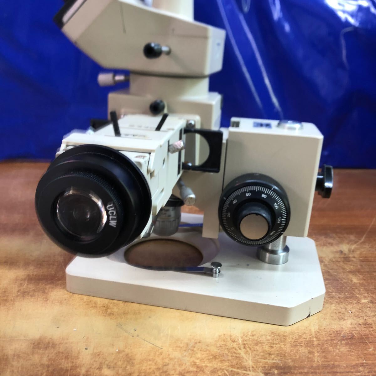 OLYMPUS オリンパス 双眼実体顕微鏡 BH2-UMA /BHMJ/レンズNeoDPlan 50/0.75 20/0.40 10/0.25 5/0.10 f=180　現状品_画像6