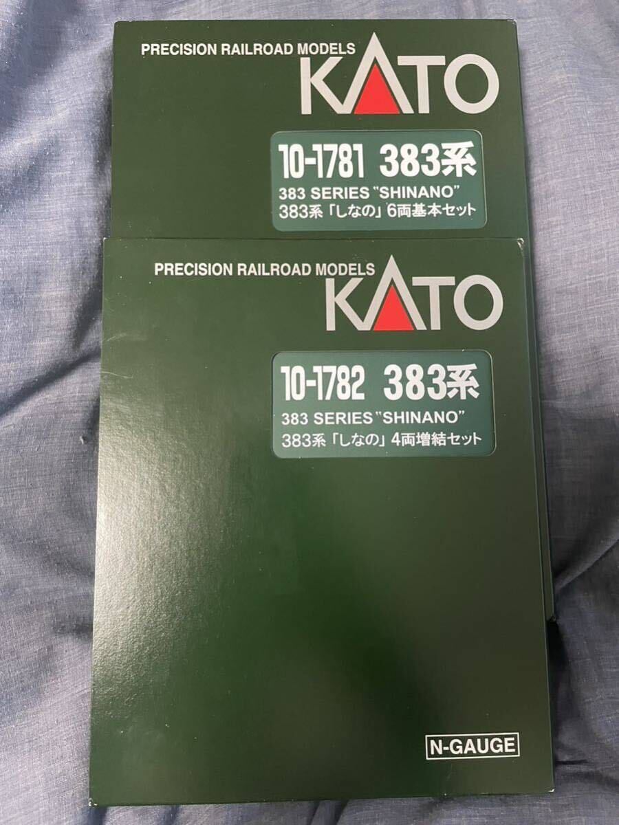 【最新ロット】 KATO 383系しなの 基本＋増結の画像2