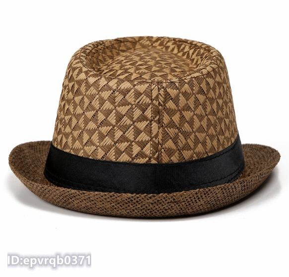 2 позиций комплект соломинка шляпа новый товар мужской колпак пшеница .. мягкая шляпа вязаный сетка джентльмен мягкая шляпа .56-58 см чёрный / кофе 