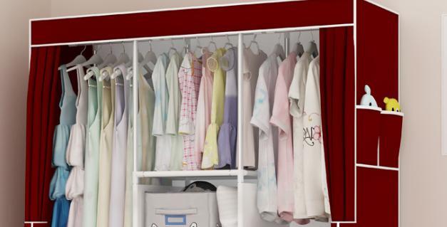 { новый товар } вешалка 3 ряд гардероб модный шкаф одежда место хранения большая вместимость C2130