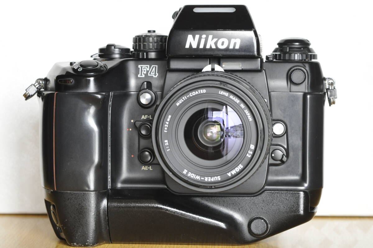 Nikon ニコンF4s SIGMA AF24mm f2.8付きの画像1