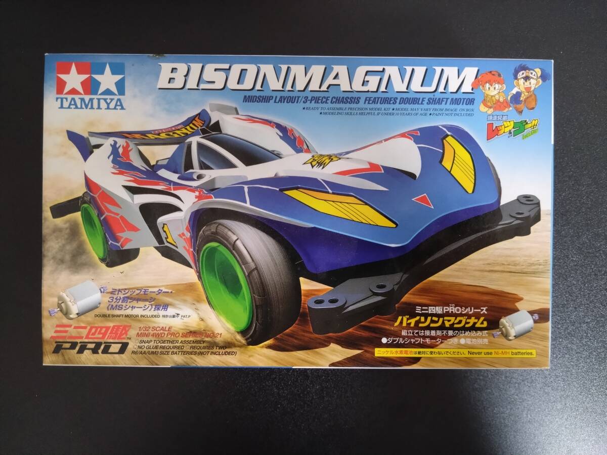 1 иен ~ не собран TAMIYA Tamiya Mini 4WD PRO BISONMAGNUMbaison Magnum MINI4WD PRO Mini 4WD PRO серии 18621 золотой type 3 номер 