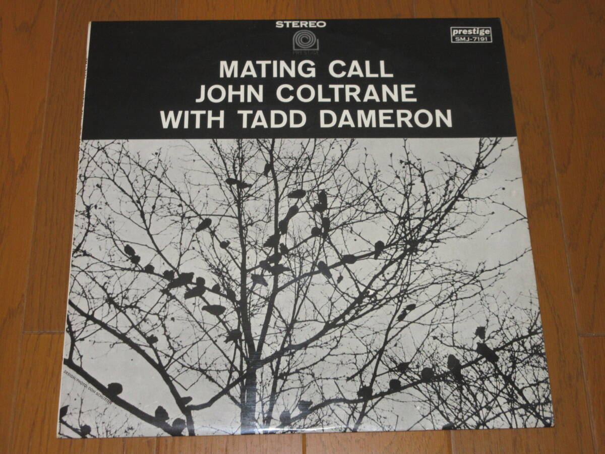 LP　ジョン・コルトレーンとタッド・ダメロン　MATING CALL　JOHN COLTRANE WITH TADD DAMERON_画像1