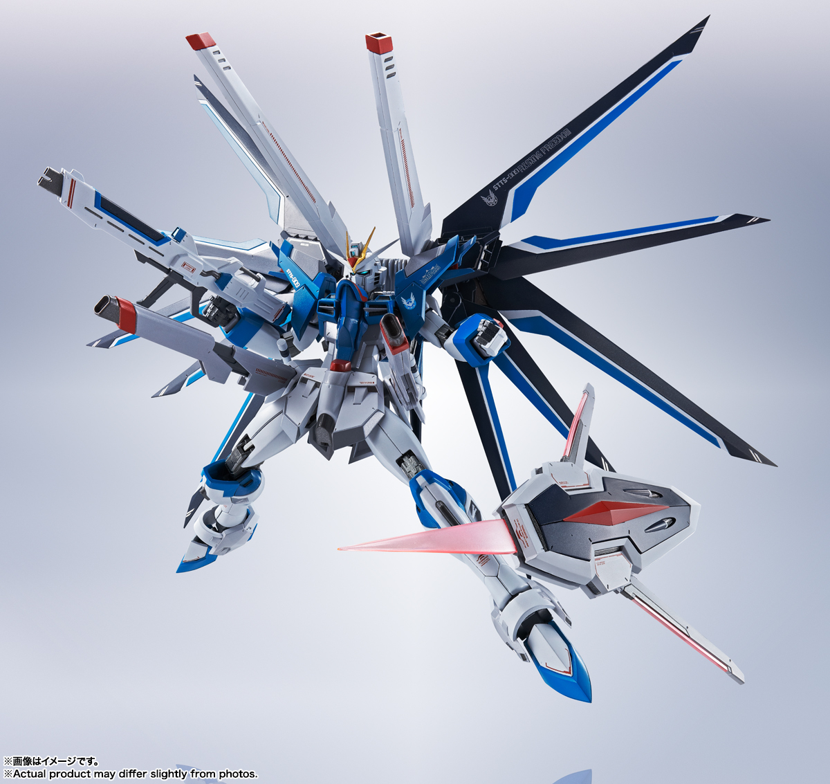 送料無料 METAL ROBOT魂 ライジングフリーダムガンダム 新品美品 機動戦士ガンダムSEED FREEDOM_画像2