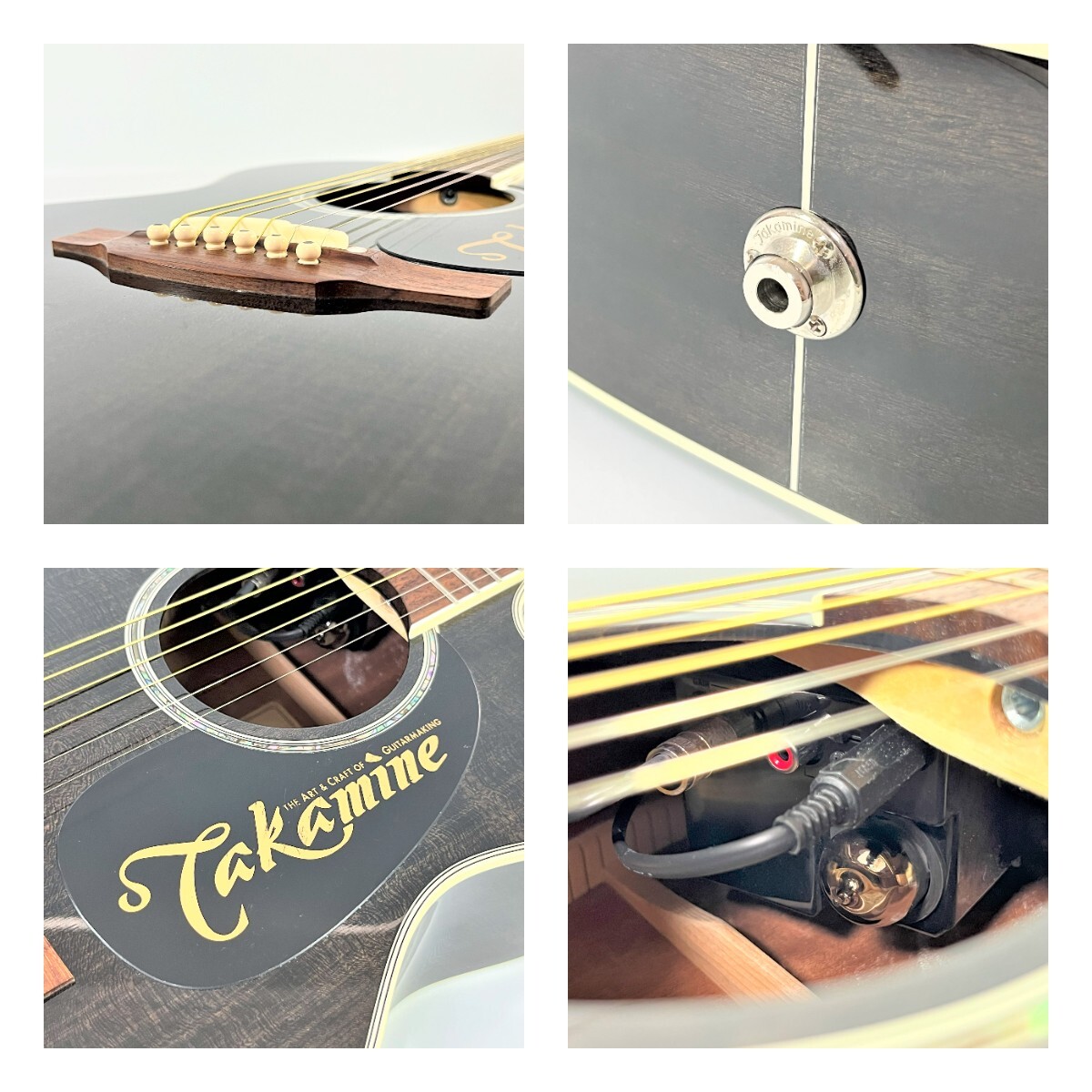 TAKAMINE タカミネ TDP70S SBL アコースティックギター 純正ギグバッグ付属●R601224_画像3