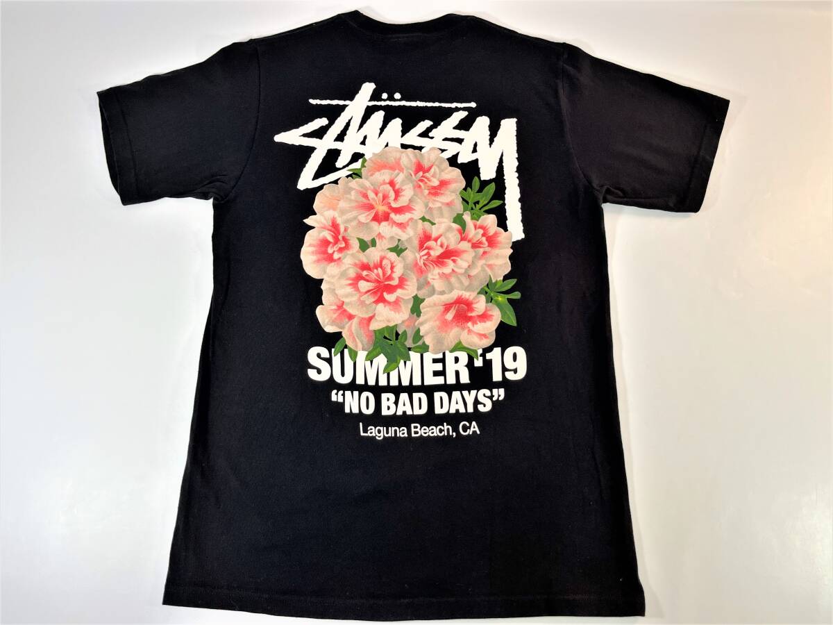 STUSSY ステューシー SUMMER 19 花柄 フラワー バックプリント T STUSSY ステューシー SUMMER 19 花柄 フラワー バックプリント T