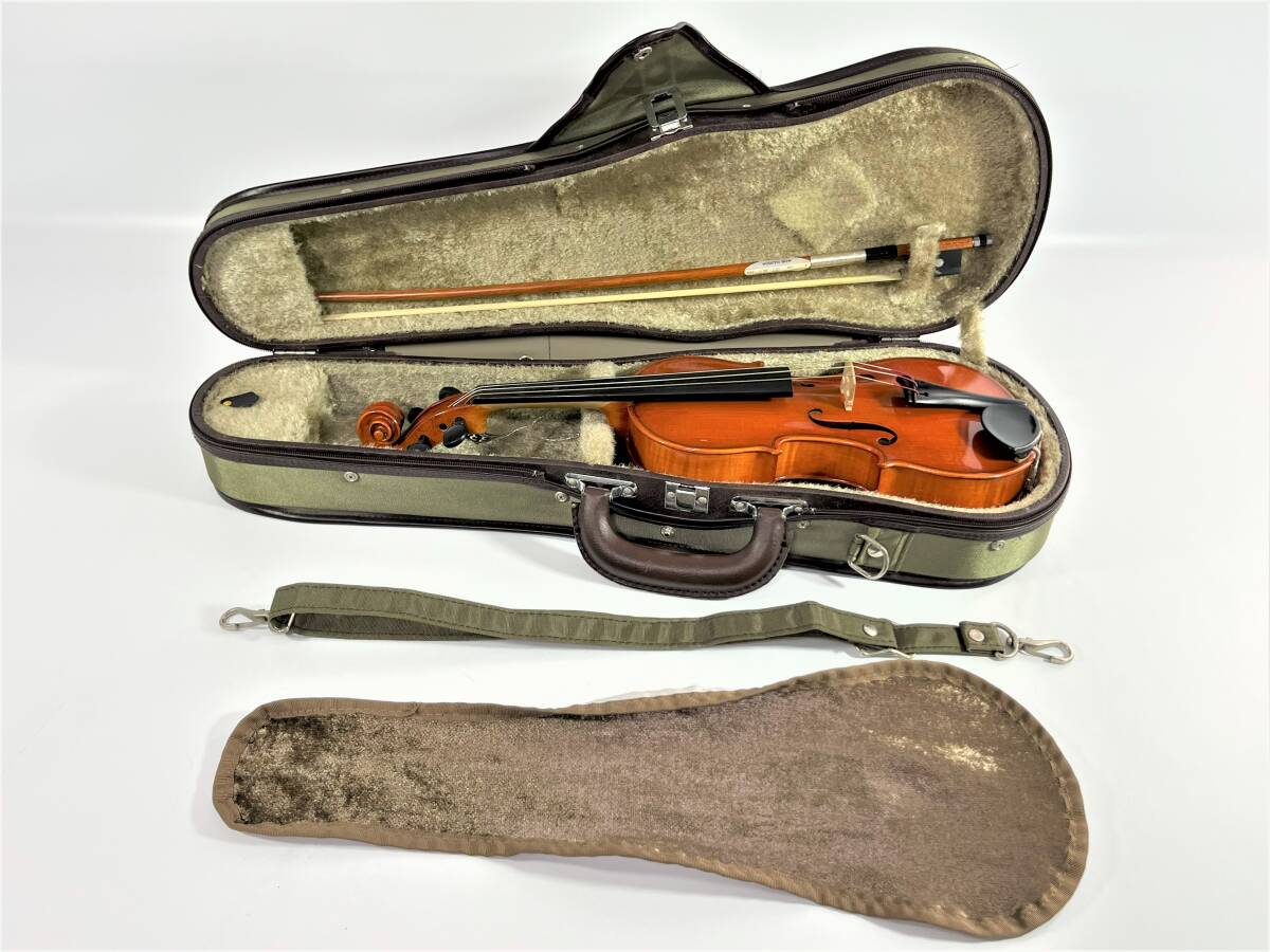 SUZUKI スズキ No.330 1/8 バイオリン SUGITO製弓 バイオリン ハードケース付属●R601220の画像2