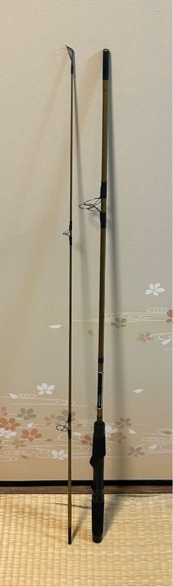 EMERALD emerald FI-70-6.5(1.95m) 2 piece spinning rod secondhand goods 2024/05/05 exhibition A Old spinning rod 