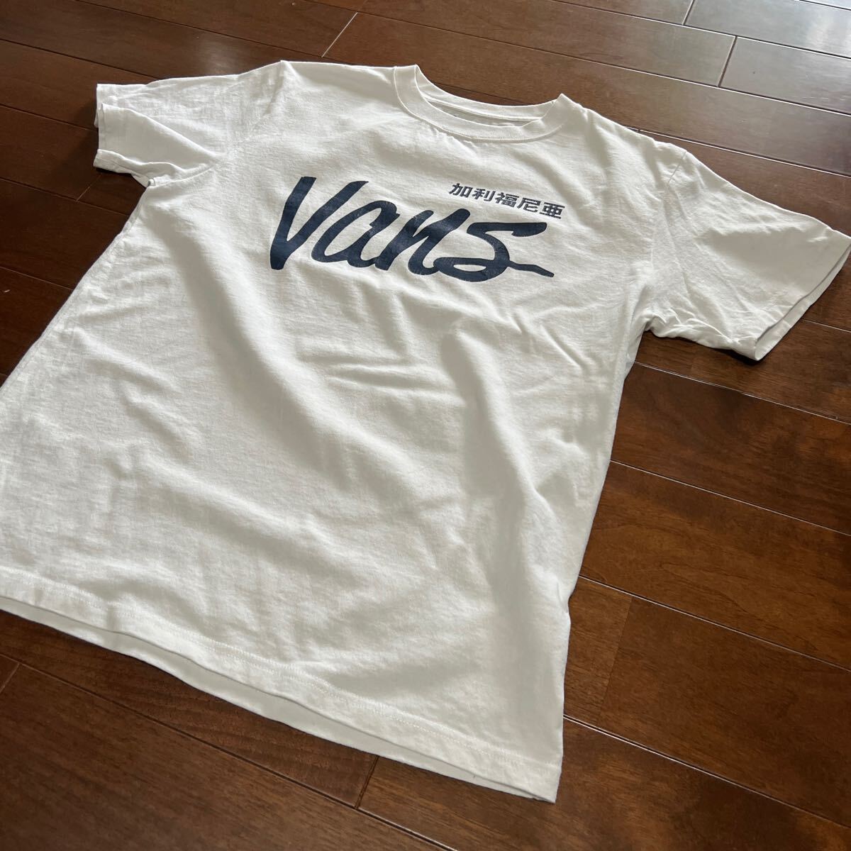 RHC ロンハーマン 別注 限定 VANS バンズ ヴァンズ 50周年記念 Tシャツ サイズM ホワイト_画像2