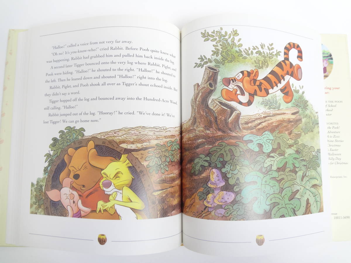 【英語】192ページ！4話！★くまのプーさん★The Many Adventures of Winnie the Pooh★洋書絵本［5］_画像5