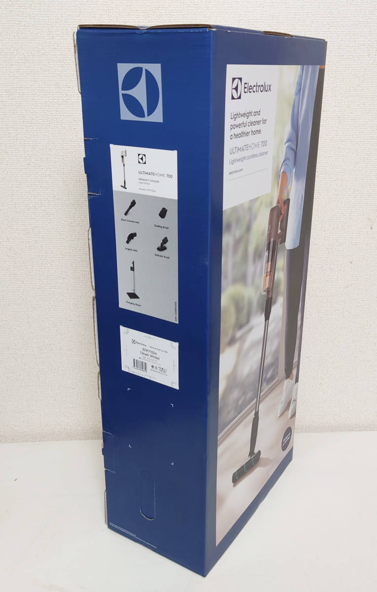 【新品未開封品】エレクトロラックス Electrolux スティッククリーナー EFP71524 ULTIMATEHOME 700 シェルホワイト サイクロン式水拭き対応_画像4