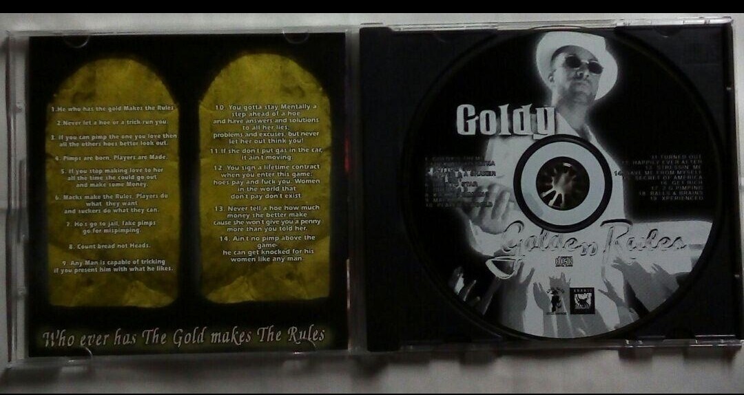GOLDY/the golden rules オークランド ギャングスタラップ GANGSTA G-RAP_画像2
