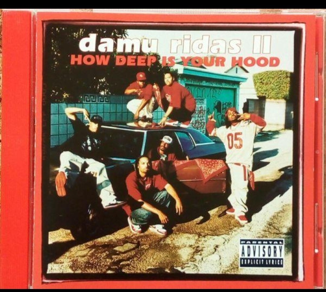 DAMU RIDAS 2/HOW DEEP IS YOUR HOOD ブラッズ ロサンゼルス ギャングスタラップ b-brazy redrum green eyes big wy G len G-RAP bloods