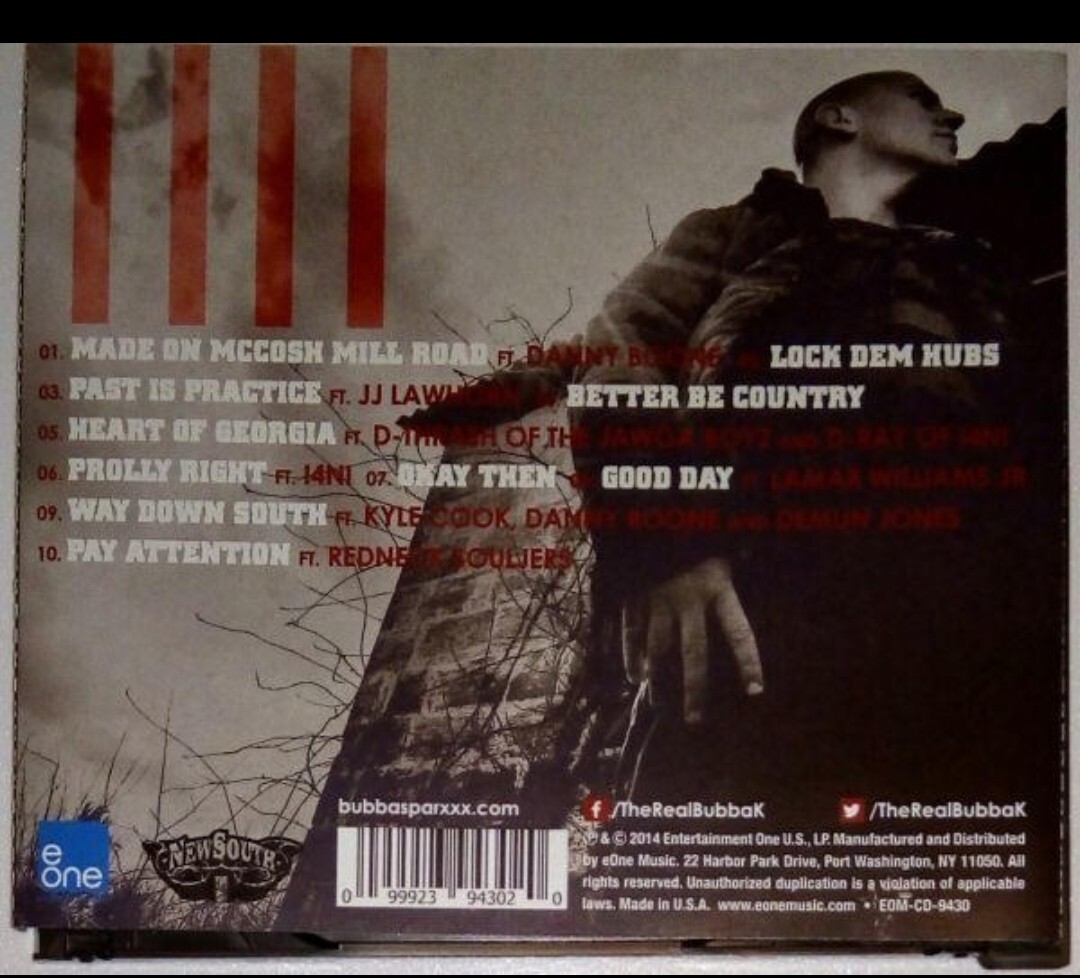 BUBBA SPARXXX/MADE ON McCOSH MILL ROAD ギャングスタラップ GANGSTA G-RAP 同梱 複数割引 送込 送料無料_画像3