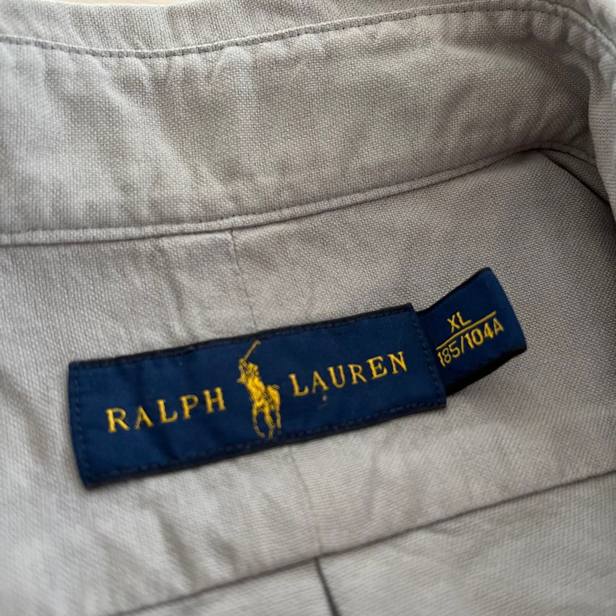【2枚セット】ラルフローレン Ralph Lauren XLサイズ　グレーとネイビー シャツ 長袖 長袖シャツ