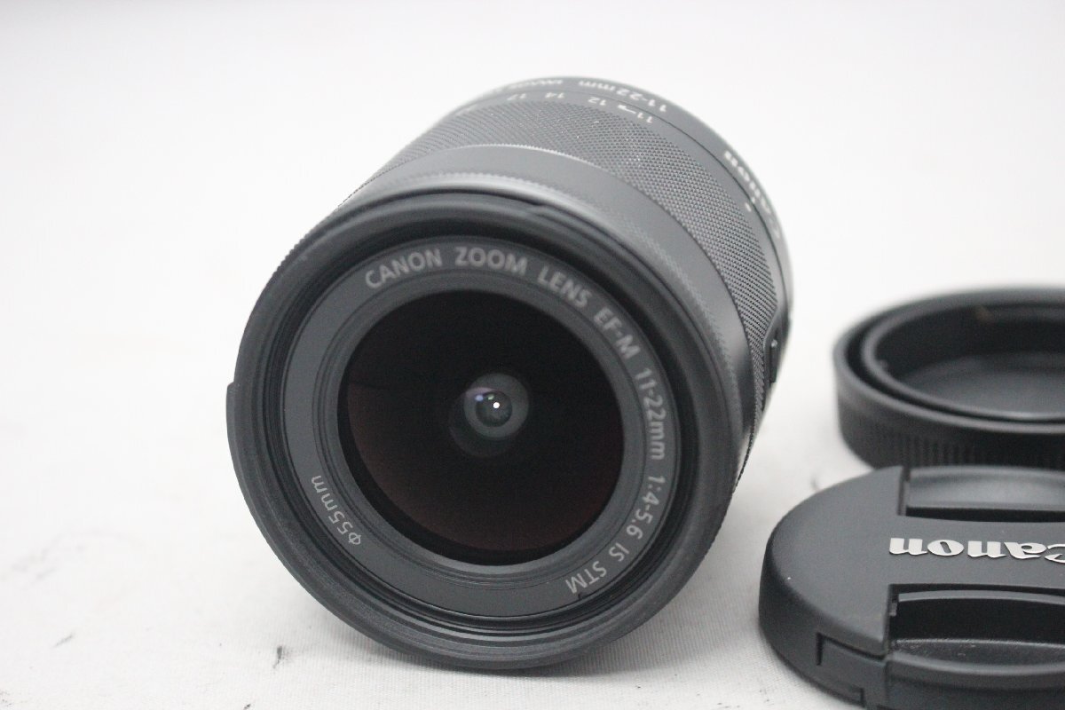 ☆良品☆　Canon キャノン ズームレンズ EF-M 11-22mm F4-5.6 IS STM_画像1