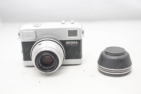 1円　ジャンク　WERRA2　フィルムカメラ　クラシックカメラ　jena 50mm f2.8_画像1