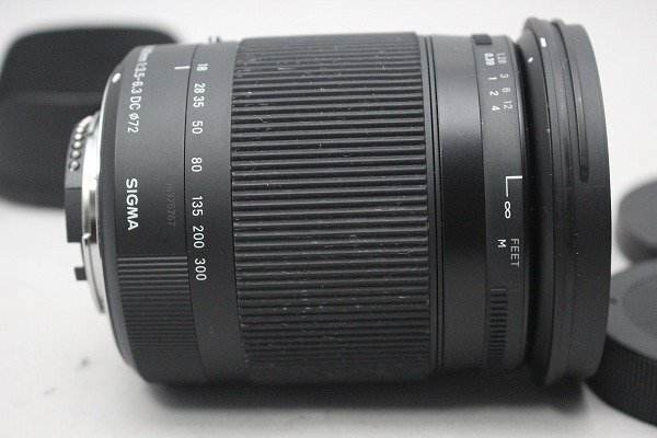 良品　シグマ 18-300mm F3.5-6.3 DC MACRO OS HSM Contemporary Nikon_画像6