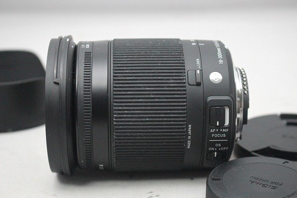 良品　シグマ 18-300mm F3.5-6.3 DC MACRO OS HSM Contemporary Nikon_画像4