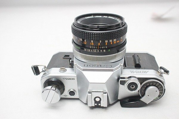 １円　ジャンク品　CANON AE-1 　FD 50mm 1.8 sc_画像7