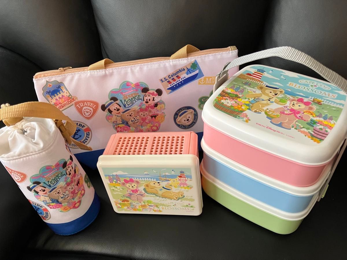 TDS ダッフィー スプリングヴォヤッジ 3段ランチボックス TDS ダッフィー スプリングヴォヤッジ 3段ランチボックス