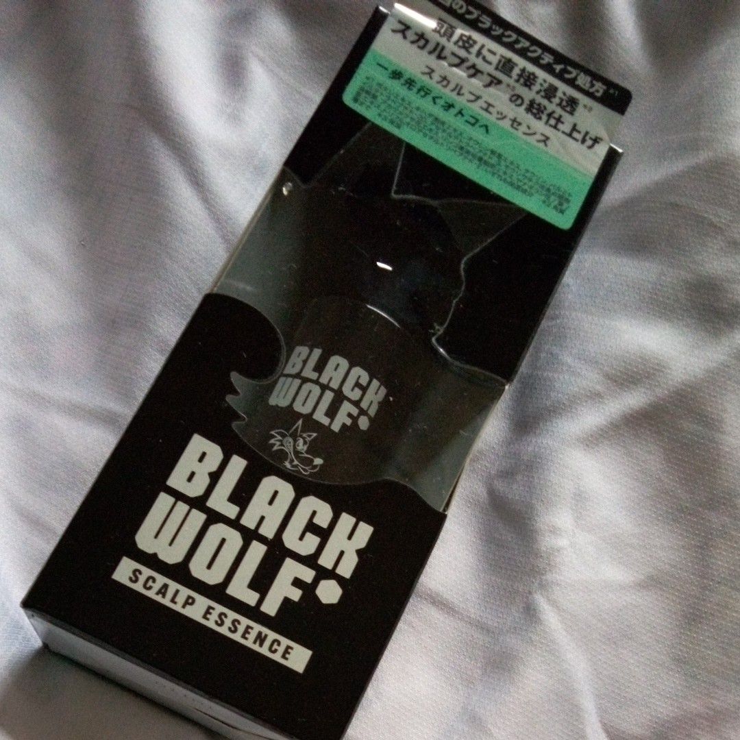 BLACK WOLF (ブラックウルフ) スカルプ エッセンス50mL スカルプケアの総仕上げ/頭皮に直接浸透*角質層まで/無香料