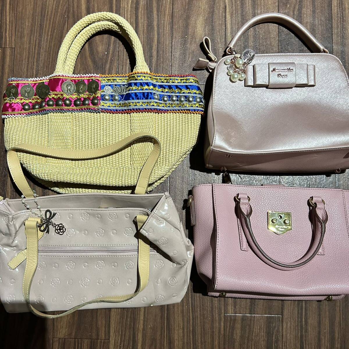 ブランド　バック　まとめ売り　COACH トミーフィガー　フルラ　サマンサタバサ　他　ジャンク品_画像4