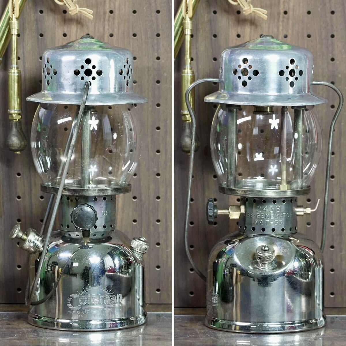 希少美品整備済み 1950年12月 Coleman 243B コールマン 検)242 希少美品整備済み 1950年12月 Coleman 243B コールマン 検)242