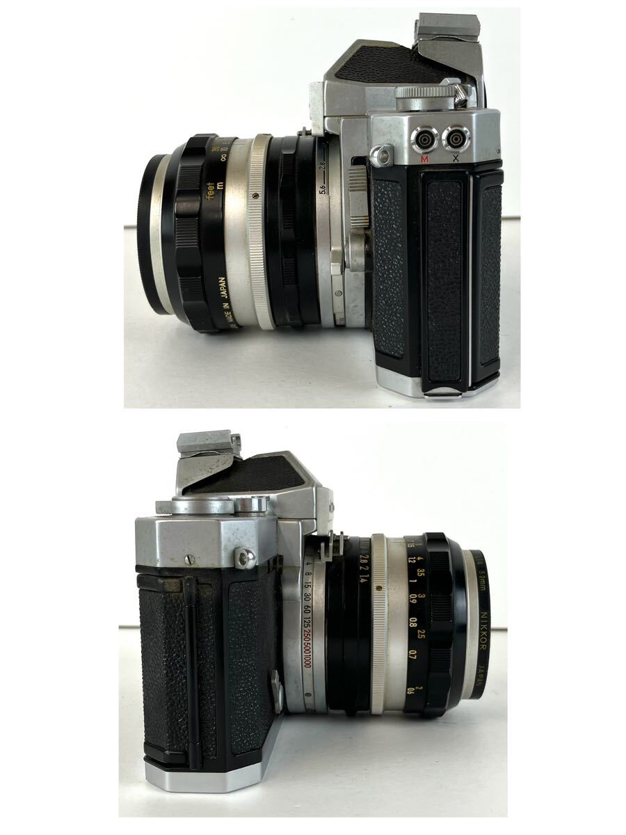 [SR302] Nikon Nikon пленочный фотоаппарат NiKKOR-S Auto 1:1.4 f=50.Nippon Kogaku Japan No.740407 линзы 