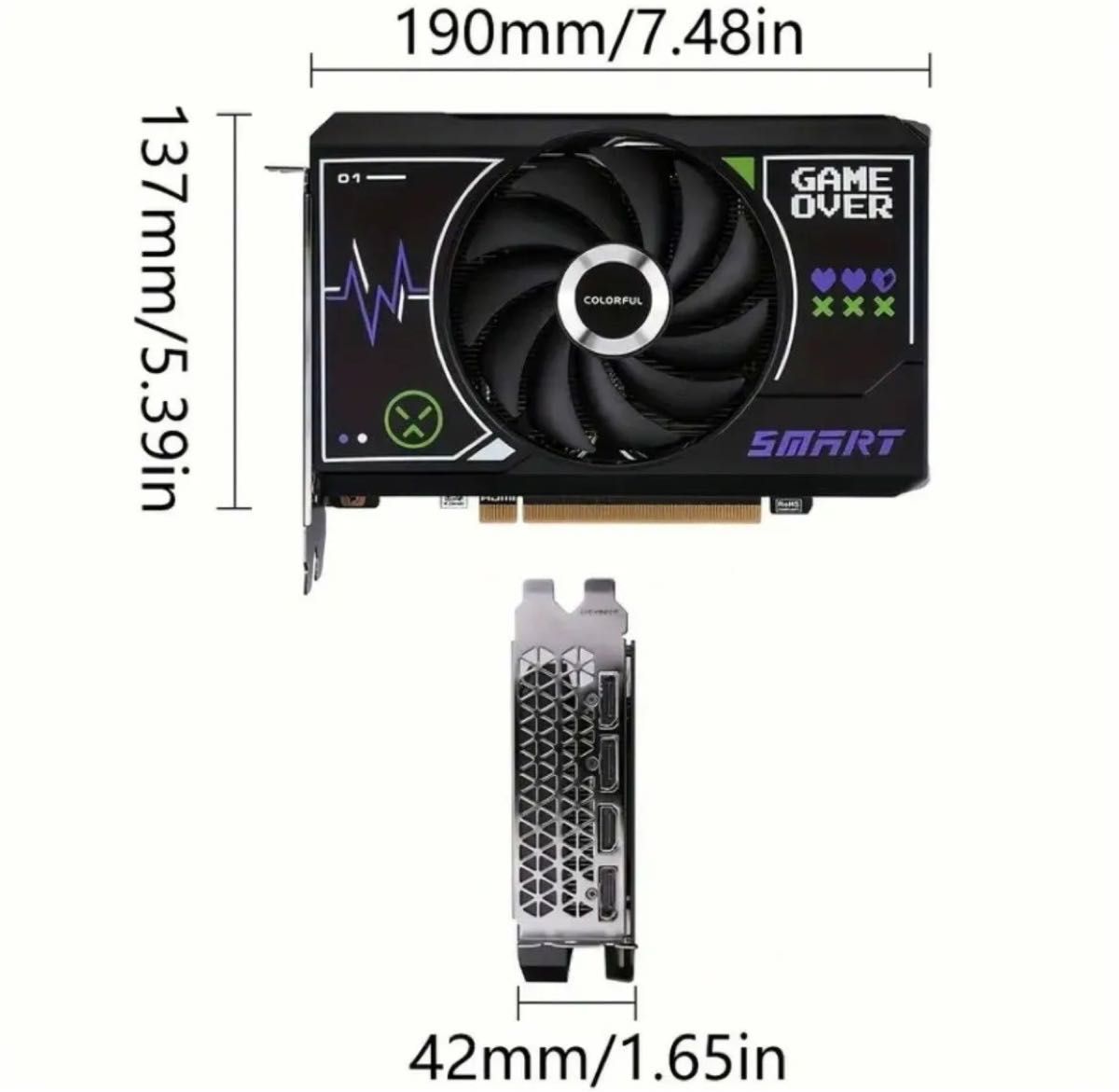 新品未開封 Colorful GeForce RTX 4060 Mini 8GB igame RTX4060 新品未開封 Colorful GeForce RTX 4060 Mini 8GB igame RTX4060
