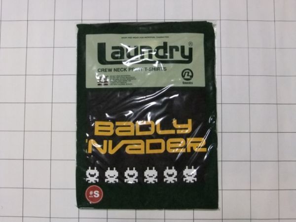 ◆Tシャツ 半袖 サイズ(S) Laundry(ランドリー) BADRY INVADER バッドリー インベーダー◆新品 同梱可 商品タグ付き ゲーム_画像8