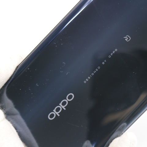 超美品 OPPO Reno A 128GB ブラック スマホ 本体 白ロム 中古 あすつく 土日祝発送OK_画像3