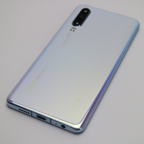 超美品 HUAWEI P30 ブリージングクリスタル スマホ 本体 白ロム 中古 あすつく 土日祝発送OK_画像2