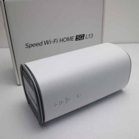 新品未使用 Speed Wi-Fi HOME 5G L13 ZTR02 ホワイト AU ルーター NEC 即日発送 あすつく 土日祝発送OK_画像1