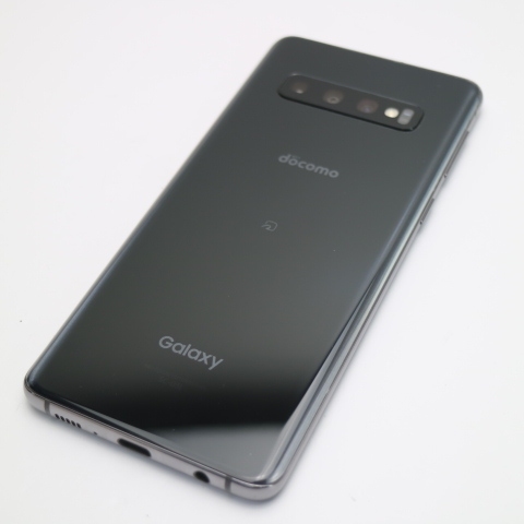 新品同様 SC-03L Galaxy S10 プリズムブラック スマホ 本体 白ロム 中古 あすつく 土日祝発送OK_画像2