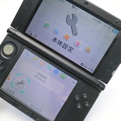 良品中古 ニンテンドー3DS LL ブルー 即日発送 game 任天堂 本体 あすつく 土日祝発送OK_画像2