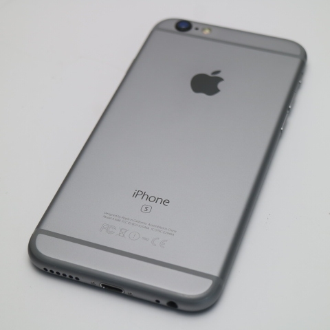 超美品 SIMフリー iPhone6S 64GB スペースグレイ 即日発送 スマホ Apple 本体 白ロム あすつく 土日祝発送OK_画像2