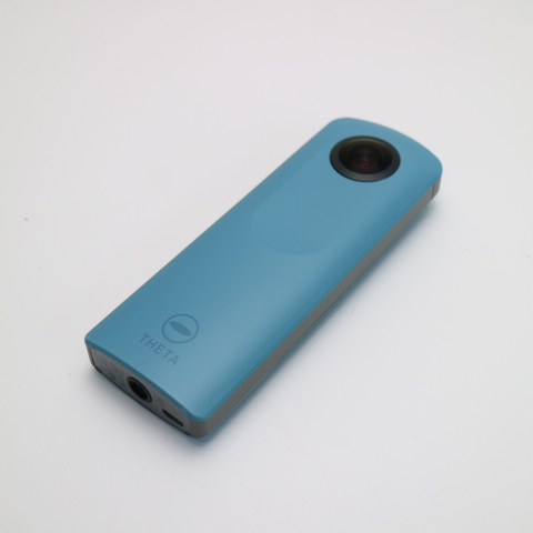  as good as new RICOH THETA SC Blue same day shipping navy blue tejiRICOH body .... Saturday, Sunday and public holidays shipping OK