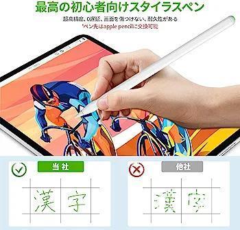 【送料無料】KINGONE★iPad用ペン スタイラスペン 磁気吸着充電機能