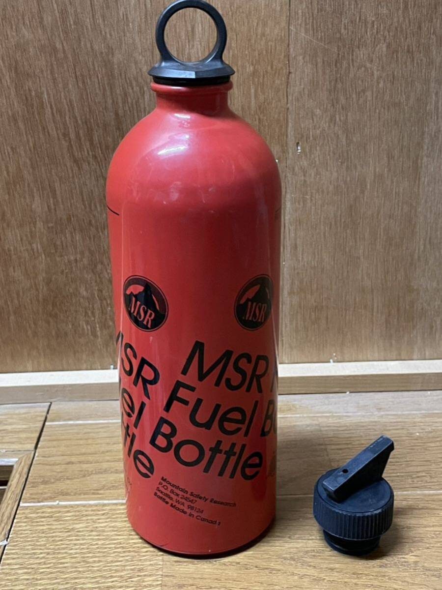 MSR топливо бутылка + дополнение 