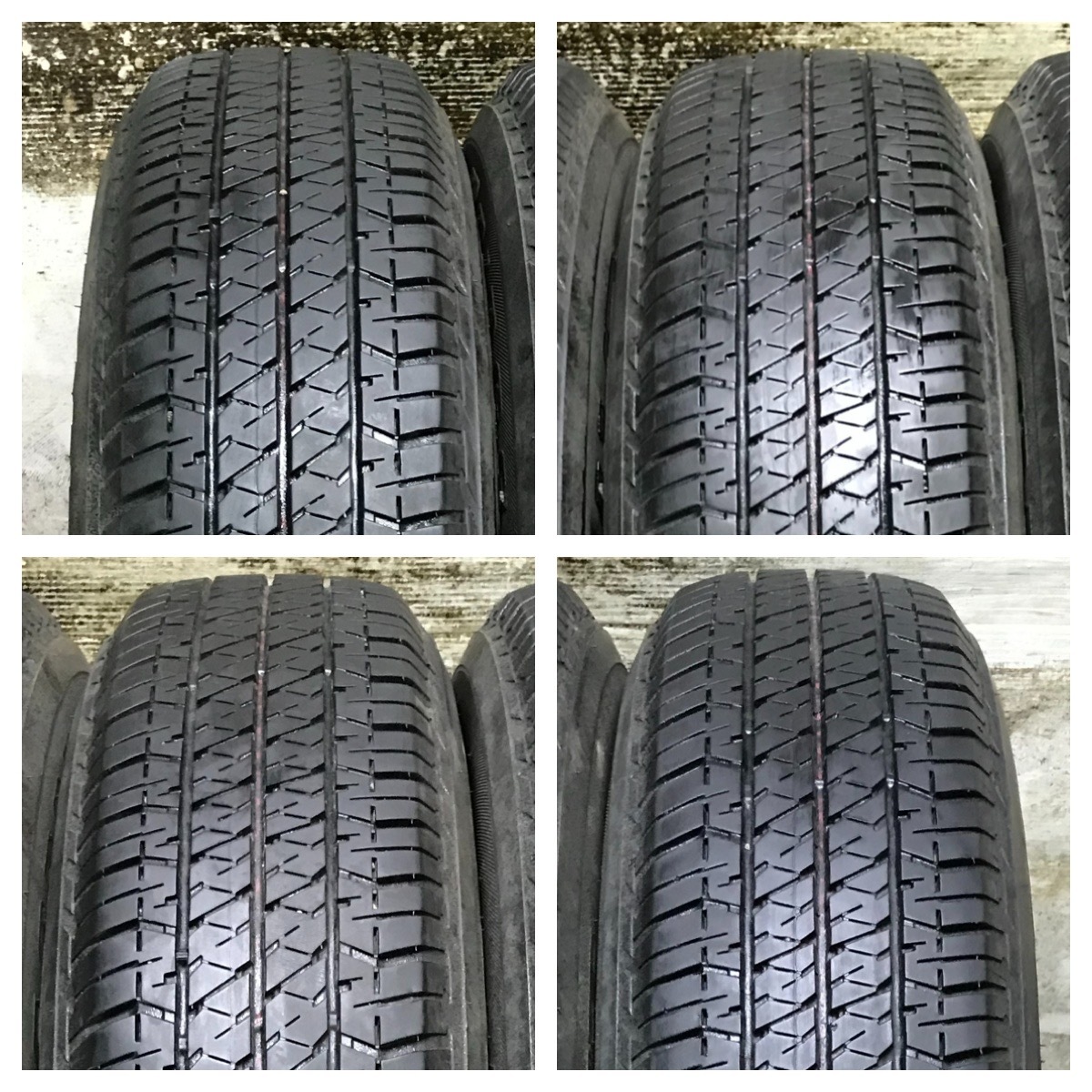 8 BRIDGESTONE DUELER H/T 684Ⅱ 175/80R16 9.5分目 XJ ジムニー 等 *7085_画像2