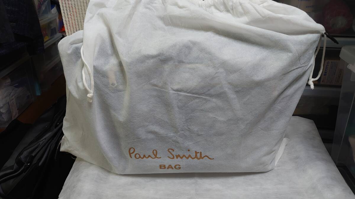 ブランドバッグ・財布等大処分：Paul Smith・ポールスミス・レザーショルダートートバッグ・美品の画像10