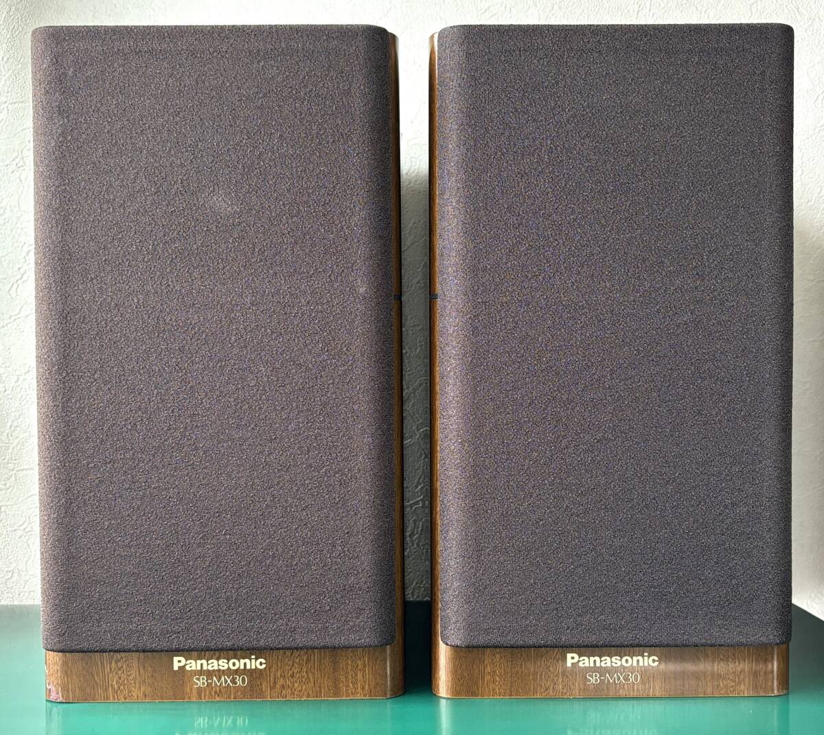 Panasonic パナソニック SB-MX30 2ウェイ・バスレフ方式・低域用:18cmコーン型(エッジ交換済) 高域用:2.5cmドーム型 (マイカ振動板)_画像2