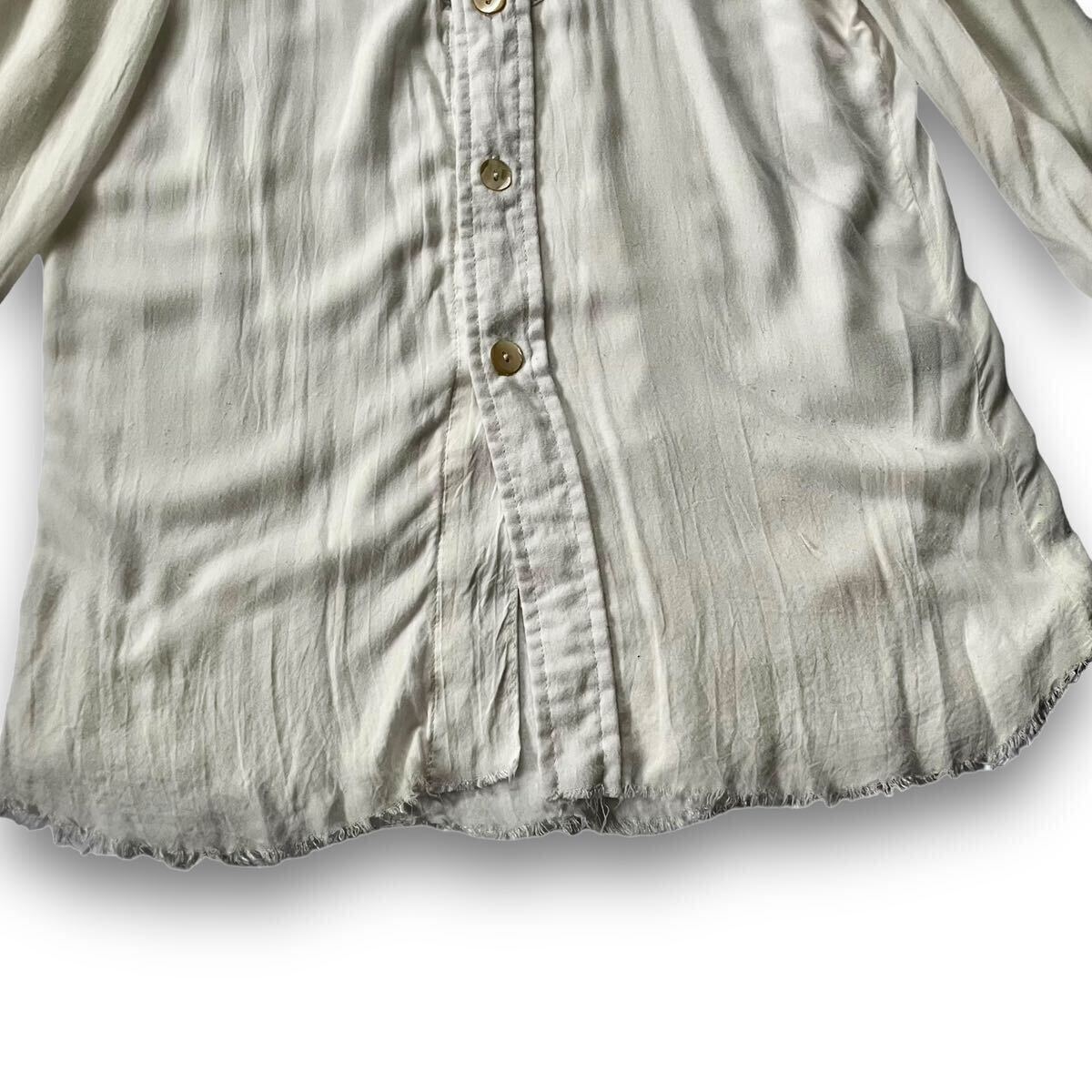 14th addiction Archive Dress Shirt White アーカイブ シャツ 長袖 l.g.b. lgb kmrii ifsixwasnine obelisk goa 00s Hyde の画像3
