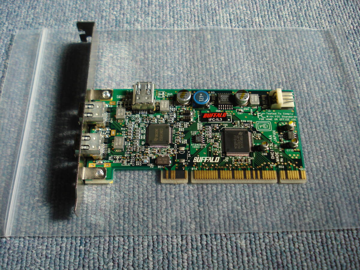  used Buffalo PCI bus correspondence IEEE1394 interface board IFC-IL3 junk treatment 