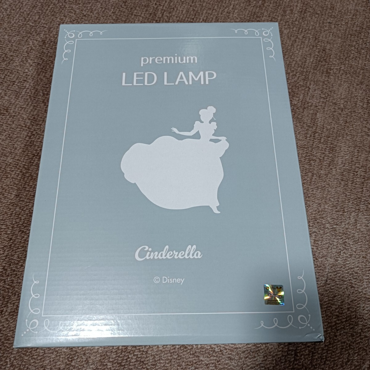 新品 未開封 Premium LED LAMP シンデレラ Cinderella ディズニー Disney プレミアムLEDランプ ライト 壁掛 ランプ LIGHT の画像1